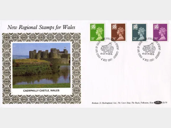 Wales 18p, 24p, 28p, 39p