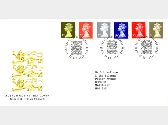 Machins (EP): 19p, 25p, 29p, 36p, 38p, 41p Machins (EP): 19p, 25p, 29p, 36p, 38p, 41p