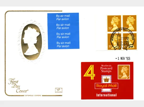 Window: Airmail: £1.40 Window: Airmail: £1.40