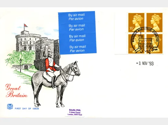 Window: Airmail: £1.40 Window: Airmail: £1.40