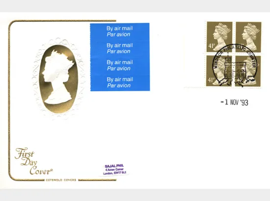 Window: Airmail: £1.64