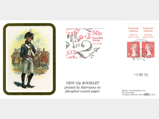 Vending: New Design: 50p Postal Hist 4 (Paid pmks) Vending: New Design: 50p Postal Hist 4 (Paid pmks)