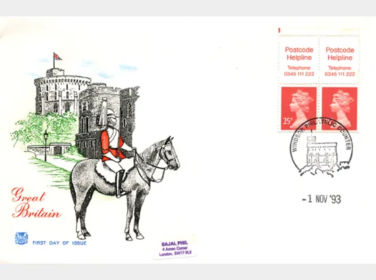Vending: New Design: 50p Postal Hist 4 (Paid pmks)