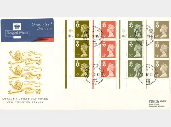 Northern Ireland 19p, 25p, 30p, 41p