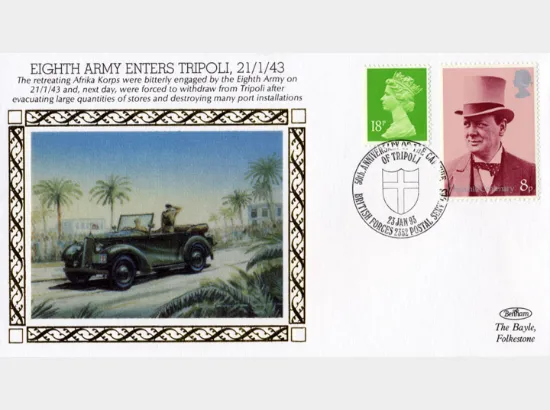 Eighth Army Enters Tripoli