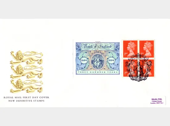 Window: Bank of England