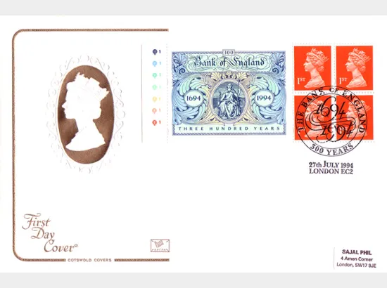 Window: Bank of England