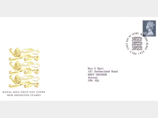 Machins (EP): Airmail: 60p Slate-blue