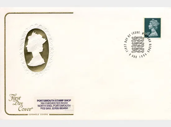 Machins (EP): Airmail: 60p Slate-blue