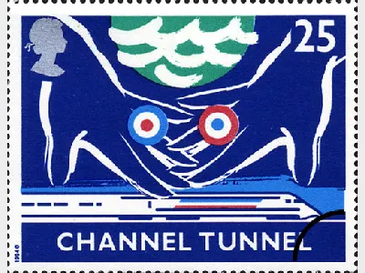 Channel Tunnel: 25p