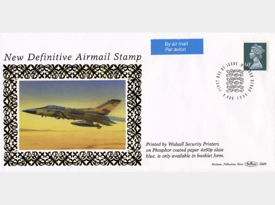 Machins (EP): Airmail: 60p Slate-blue