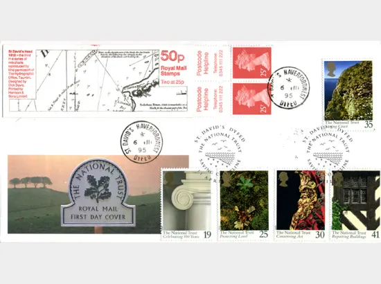 Vending: New Design: 50p Sea Charts 3 (St. David's Head)