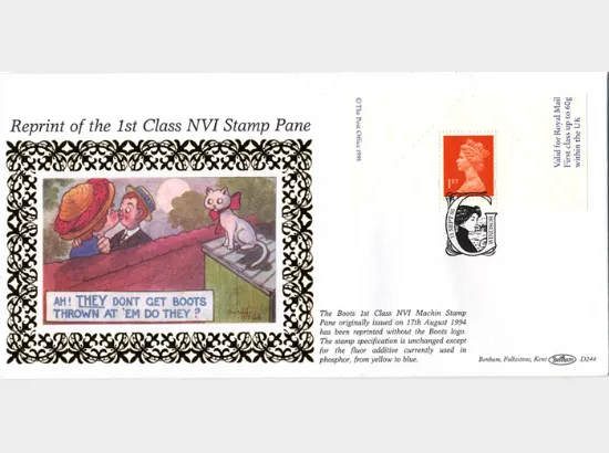 Machins (EP): Greetings Card Label