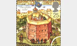 Shakespeare's Globe: 25p