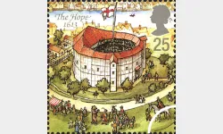 Shakespeare's Globe: 25p