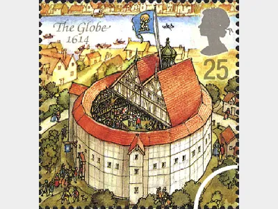 Shakespeare's Globe: 25p