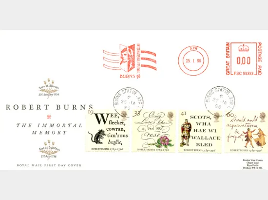 Robert Burns Bicentenary Robert Burns Bicentenary
