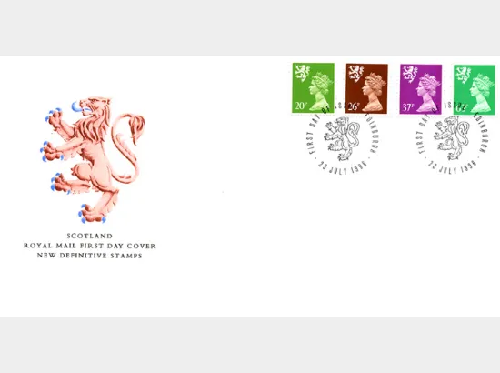 Scotland 20p, 26p, 37p, 63p