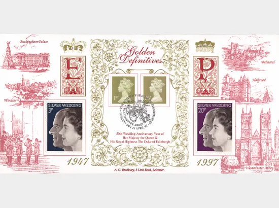 Machins (EP): Gold Definitives: 1st & 26p