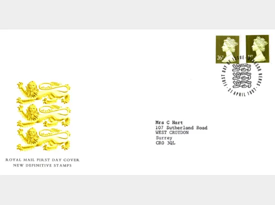 Machins (EP): Gold Definitives: 1st & 26p