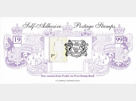 Machins: 1st Large format Embossed