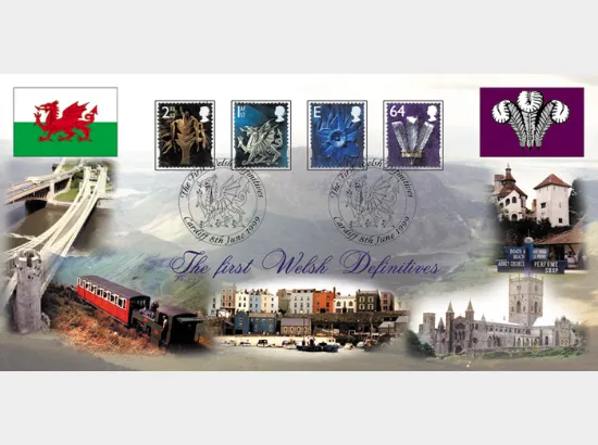 Wales 2nd, 1st, E, 64p