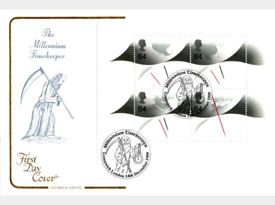 Millennium Timekeeper: Miniature Sheet