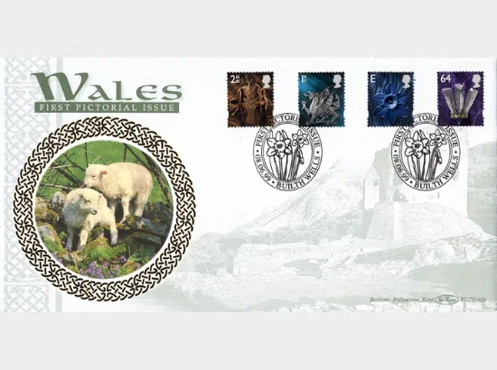 Wales 2nd, 1st, E, 64p