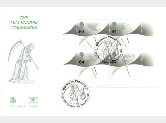 Millennium Timekeeper: Miniature Sheet