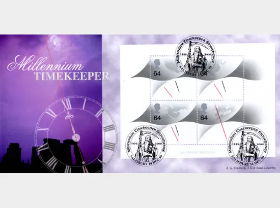 Millennium Timekeeper: Miniature Sheet