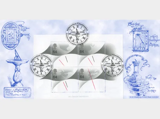 Millennium Timekeeper: Miniature Sheet