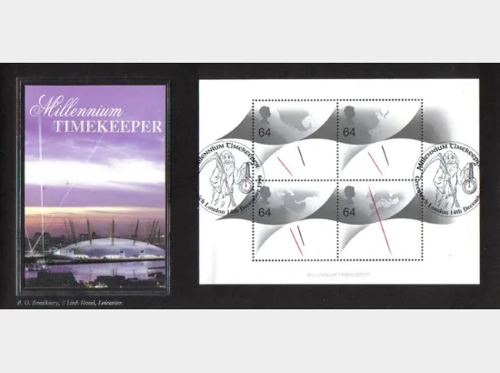 Millennium Timekeeper: Miniature Sheet