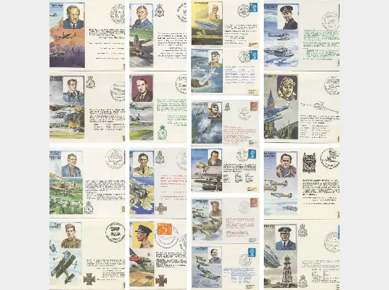 RAF Pilots and their aircraft