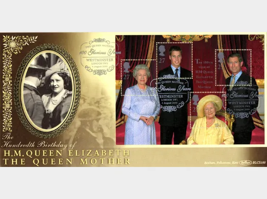 Queen Mother: Miniature Sheet