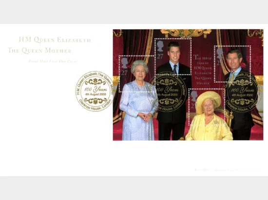 Queen Mother: Miniature Sheet