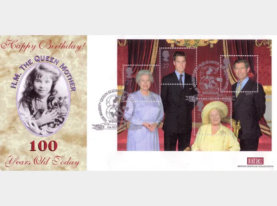 Queen Mother: Miniature Sheet