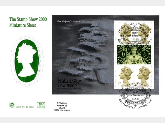 Queen's Stamps: Miniature Sheet