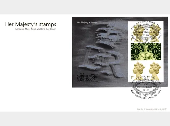 Queen's Stamps: Miniature Sheet