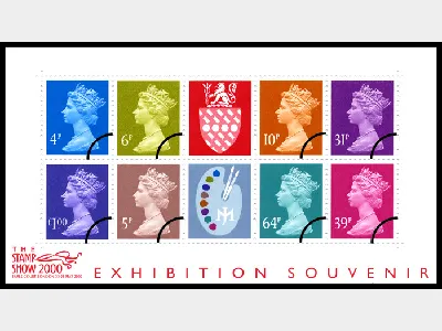 Artists Palette: Miniature Sheet