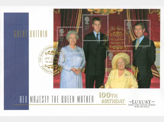 Queen Mother: Miniature Sheet