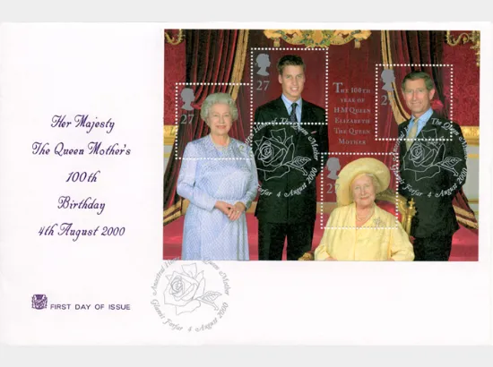 Queen Mother: Miniature Sheet