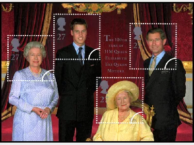 Queen Mother: Miniature Sheet