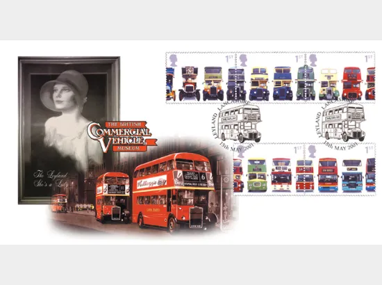 Double Decker Buses: Stamps