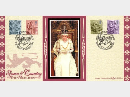 England 2nd, 1st, E, 65p