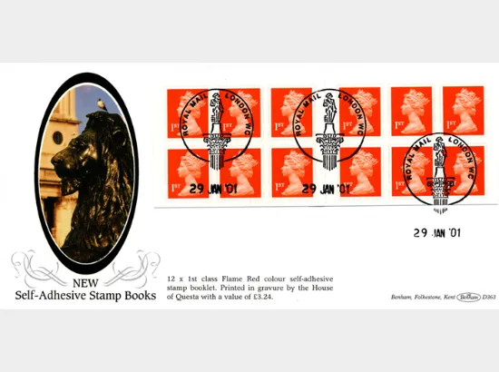 Self Adhesive: Matrix intact: 12 x 1st