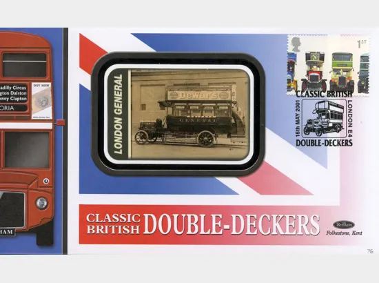 Double Decker Buses: Stamps