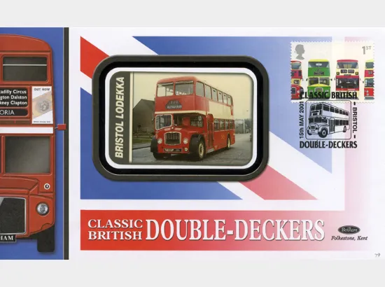 Double Decker Buses: Stamps