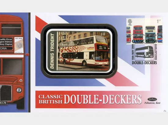 Double Decker Buses: Stamps