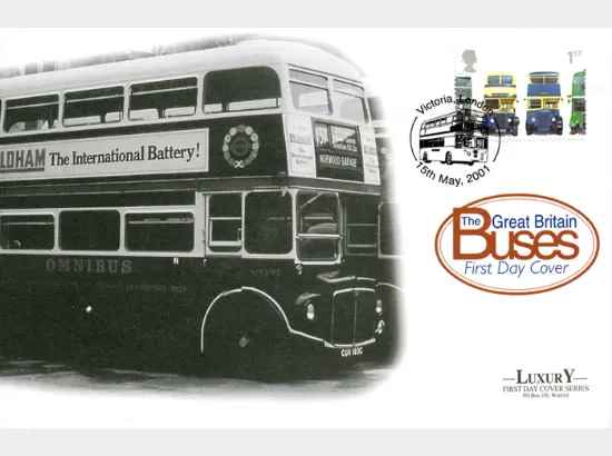 Double Decker Buses: Stamps