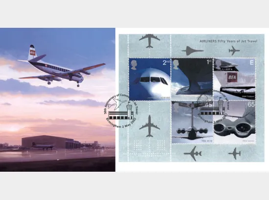 Airliners: Miniature Sheet